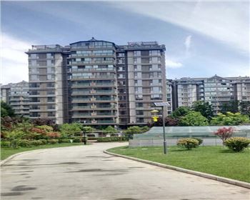 太陽能殺蟲燈-陜西省西安市曲江南湖小區(qū)路燈項目