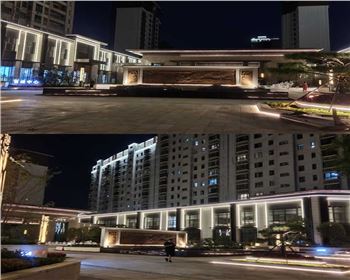 辰宮地產辰宮雙河灣亮化設計施工項目