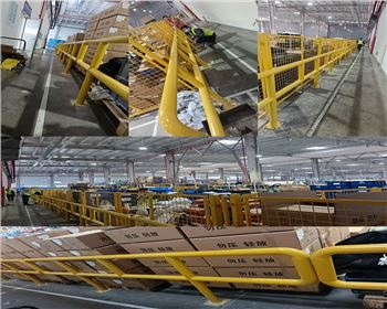 西安工廠庫房圍欄護(hù)欄廠家